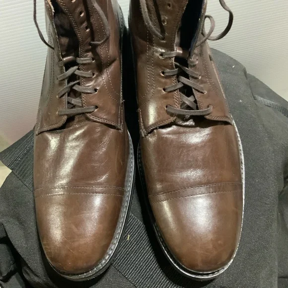 Men’s Cole Haan Brown Leather Boots Sue 1 »M Cole Haan Men main image 3